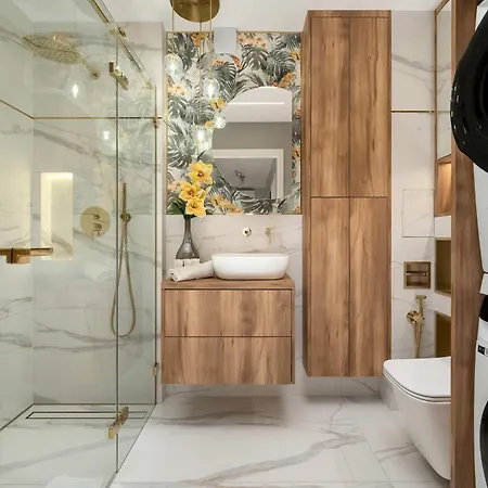 Appartement 2-bedroom Air-conditioned With Balcony In By Renters Wrocław